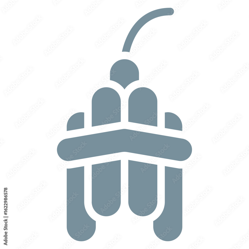 Obraz premium Dynamite Vector Icons