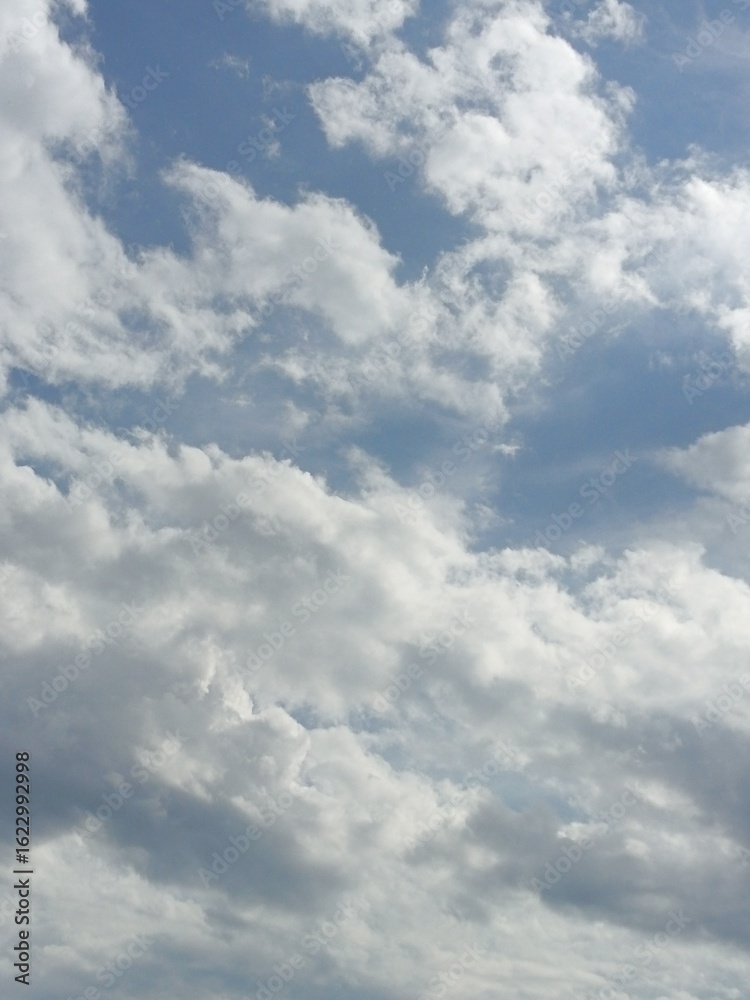 Obraz premium blue sky after rain