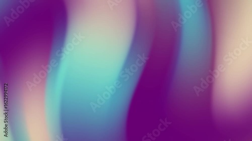 Abstracts Gradient background animation with smooth flowing transitions of purple, teal, and beige hues for modern design