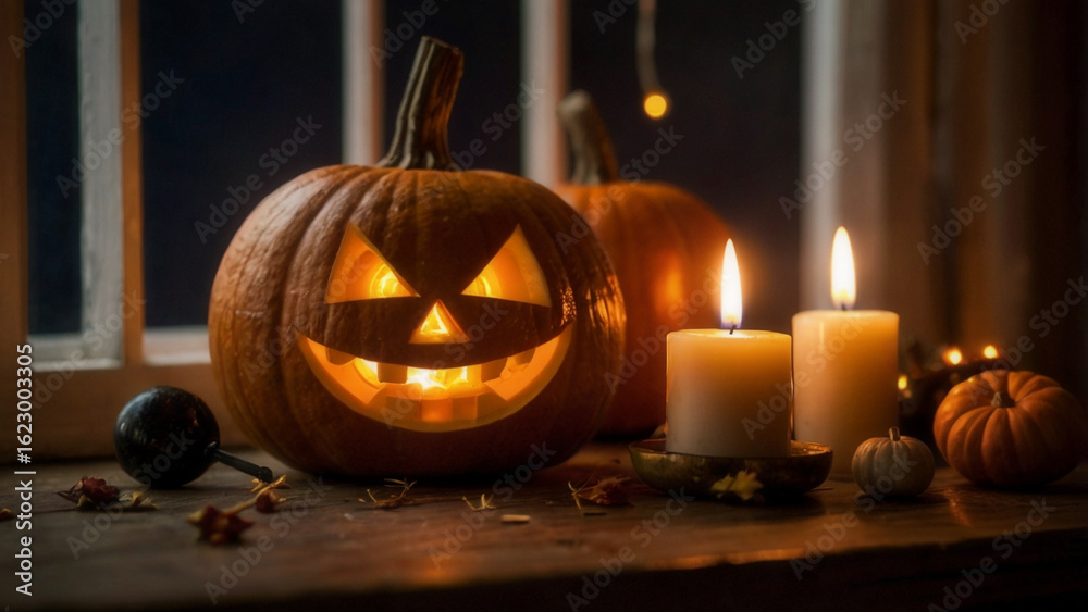 Obraz premium ハロウィーンイメージ0003