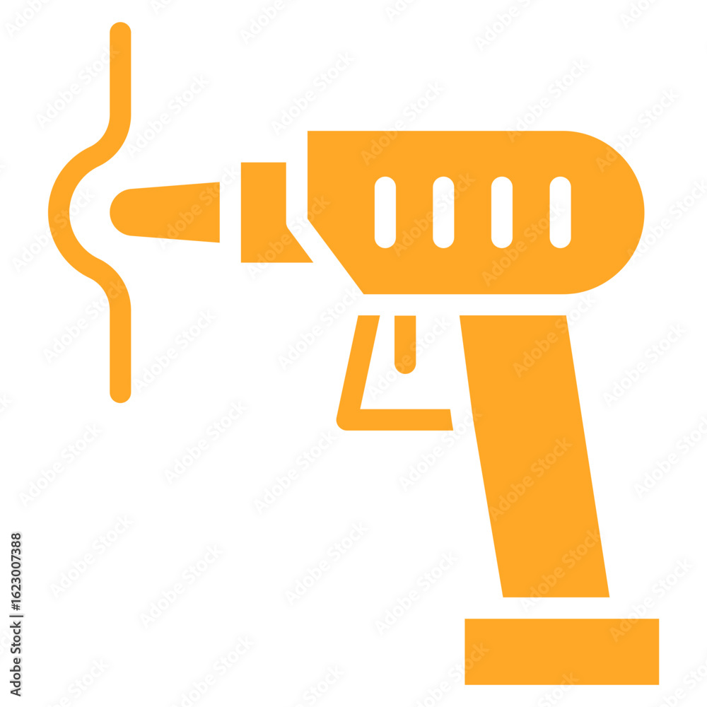 Fototapeta premium Automatic Drilling Vector Icons