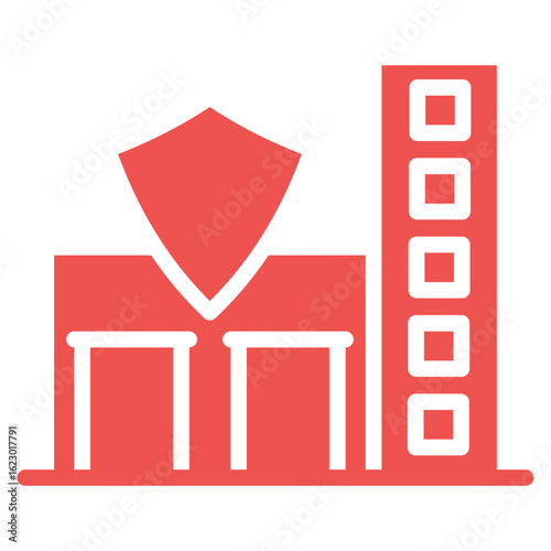Police Station Vector Icons