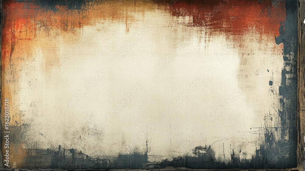 Naklejka premium The old parchment stock photo. grunge background with frame