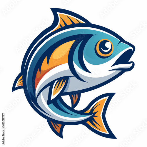 Bait Lure Fish Hook Fishing Angler logo design inspiration