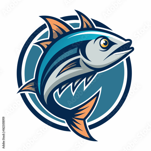 Bait Lure Fish Hook Fishing Angler logo design inspiration