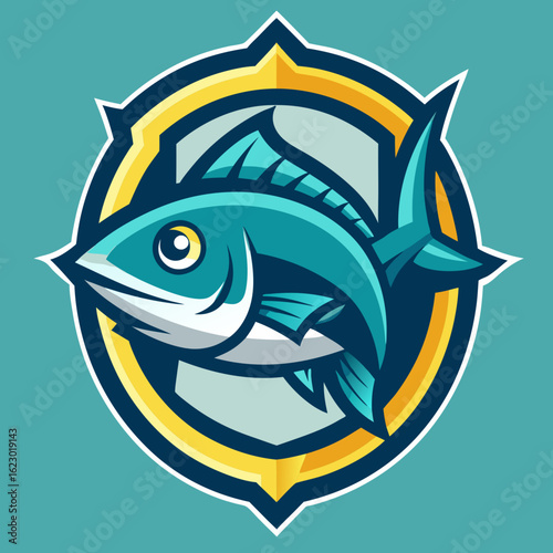 Bait Lure Fish Hook Fishing Angler logo design inspiration