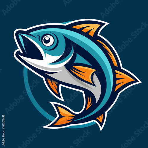 Bait Lure Fish Hook Fishing Angler logo design inspiration