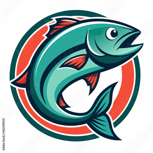 Bait Lure Fish Hook Fishing Angler logo design inspiration