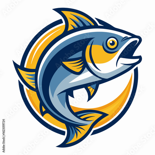 Bait Lure Fish Hook Fishing Angler logo design inspiration