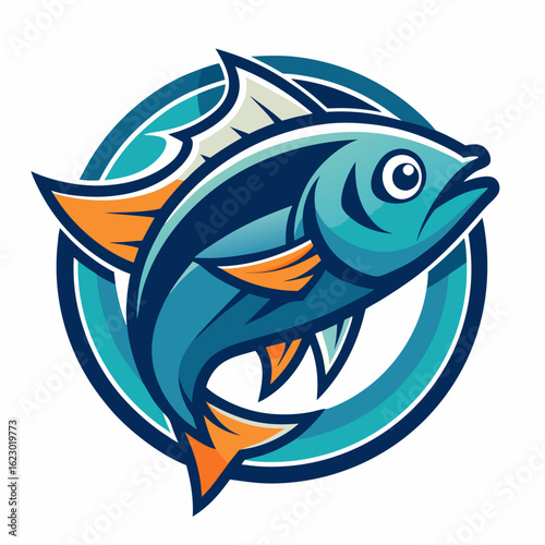 Bait Lure Fish Hook Fishing Angler logo design inspiration