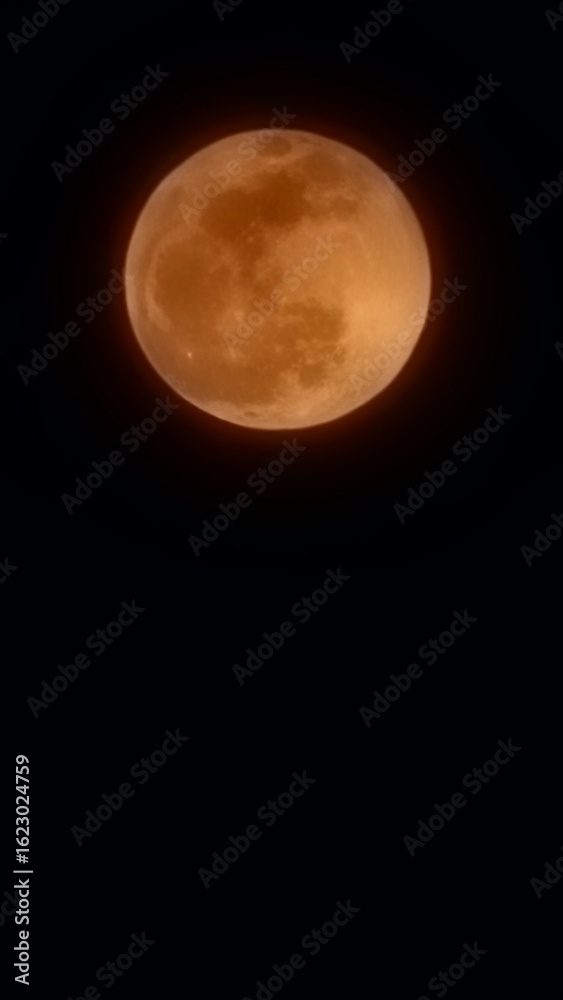 Obraz premium Blood moon