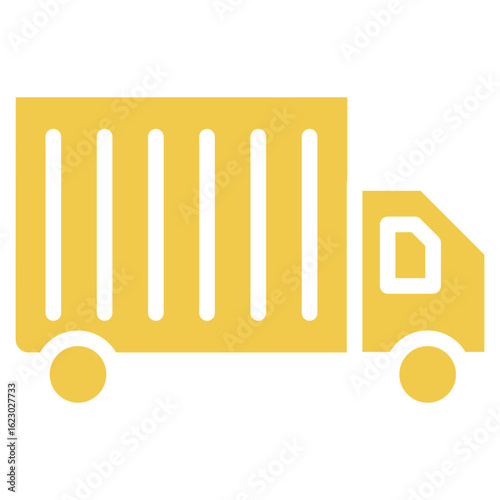 Cargo Truck Vector Icons
