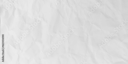 White recycled craft paper texture as background. Grey paper texture, Old vintage page or grunge vignette of old newspaper. Pattern rough art creased grunge letter. Hardboard with copy space for text.