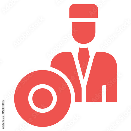 Bodhran Player Vector Icons