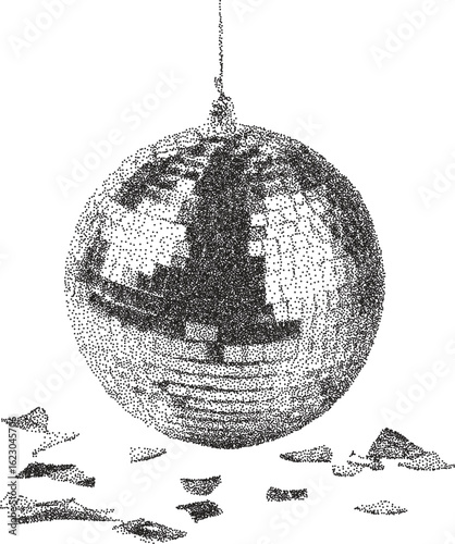 Disco y2k retro stipple art music brutalist halftone vector png transparent, party 2000s photocopy effect tattoo aesthetic