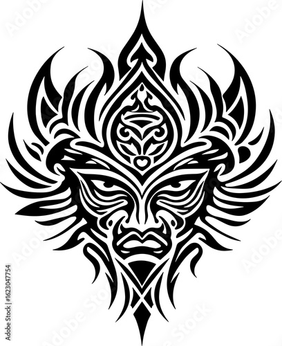 Tribal tattoo art
