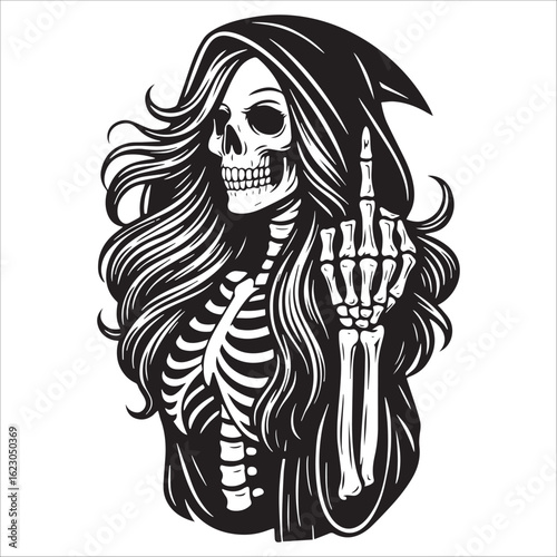 Female Grim Reaper