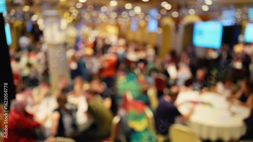 Wallpaper Mural A Colorful and Lively Crowd is Gathering at a Large Event Being Hosted in an Opulent Venue with a Remarkable Atmosphere Torontodigital.ca