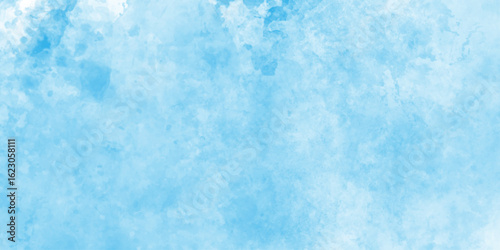 abstract blue watercolor white background, soft cloud shapes, blended watercolor effect, blue marble pattern floor texture background, abstract painting featuring blue and white clouds.