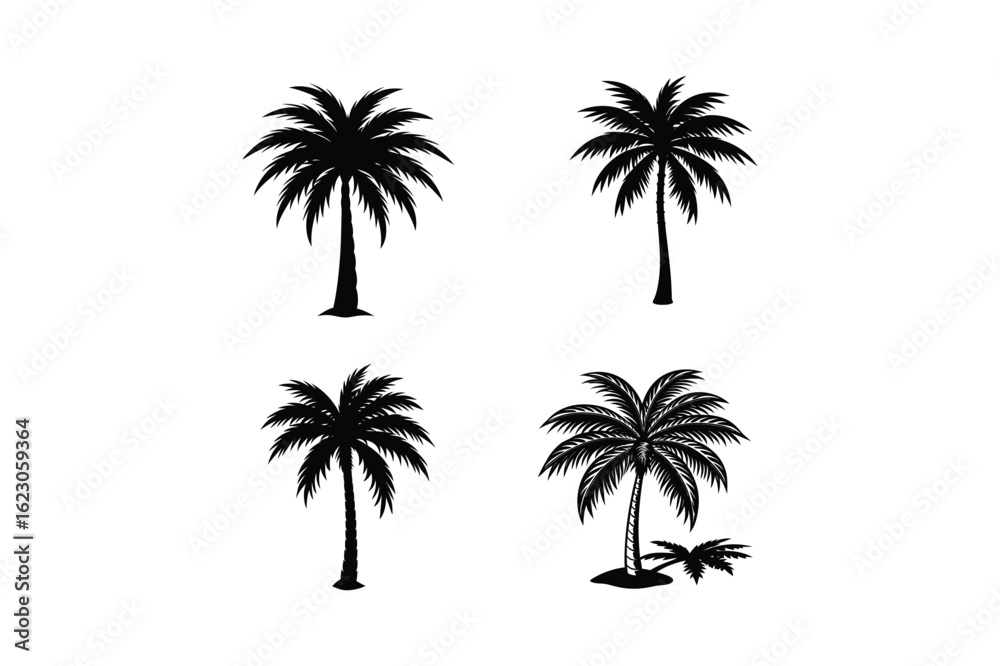 Fototapeta premium Palm Tree Bundle