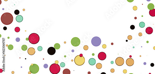 Multicolor confetti abstrac...