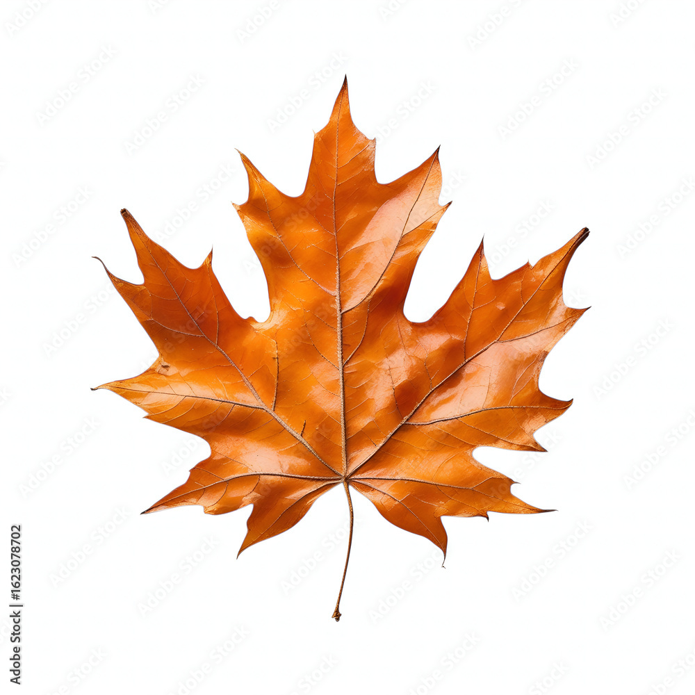 Obraz premium maple leaf isolated on white