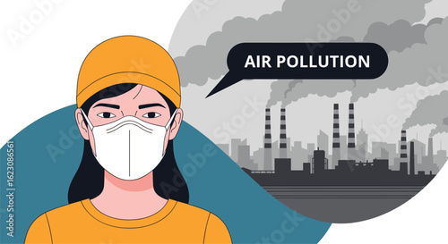 Understanding the dangers of industrial air pollution affecting public health and the environment with protective measures