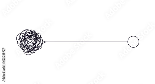 Visualizing complex data transformations and signal propagation through abstract linear diagrams and textured elements