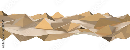 Abstract 3D render illustra...