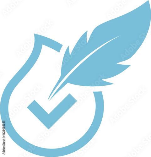 Design of soft cream symbol