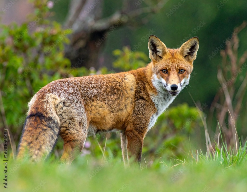 Fototapeta premium red fox vulpes