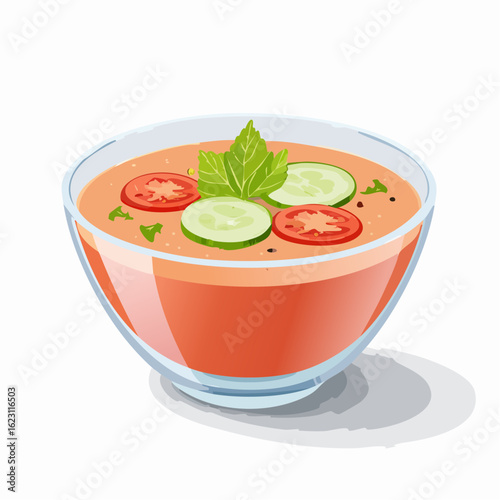 Gazpacho – Kalte spanische Suppe

