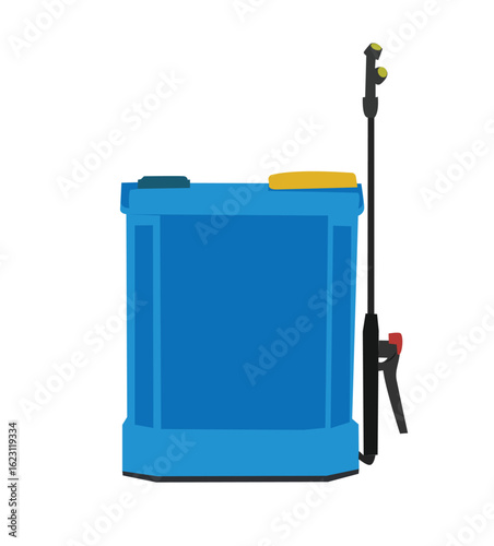 a Professional Knapsack Sprayer Vector.Garden manual sprayer 