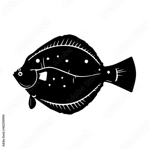 flounder silhouette