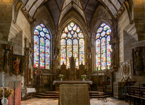 Enclos paroissial de Pleyben dans le département du Finistère - Bretagne