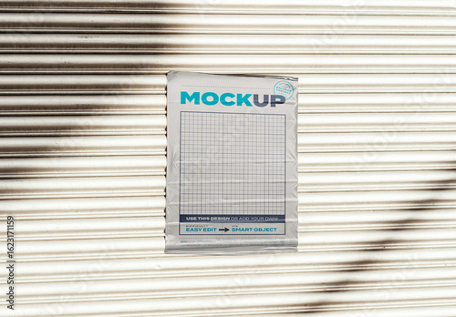 Store Front Sign Poster Mockup