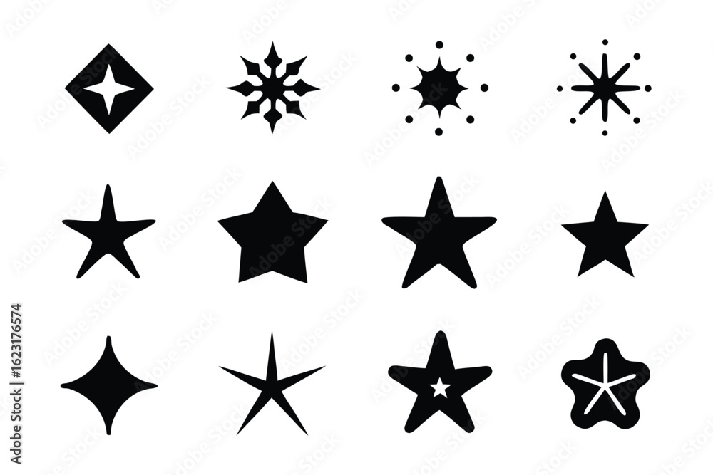 Fototapeta premium Outline Calendar Icon Set