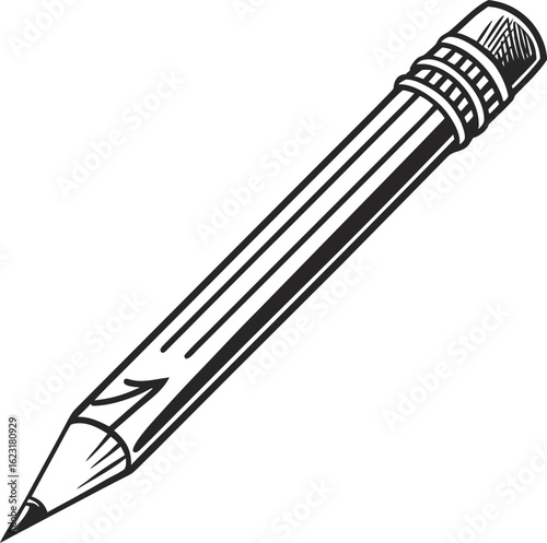 Vintage Pencil Vector