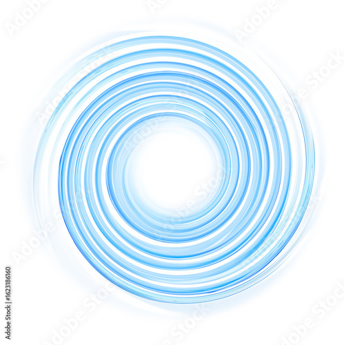 water tornado spinning into a blue tornado