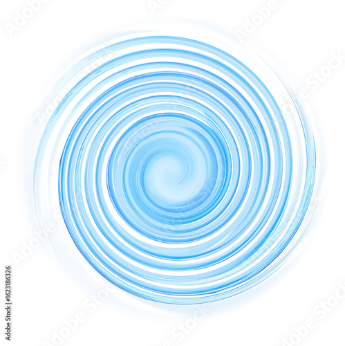 water tornado spinning into a blue tornado