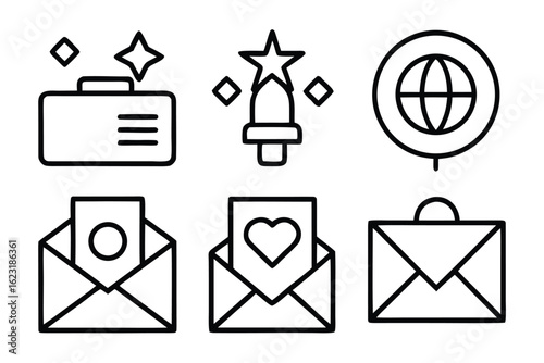 Branding Line Icons Pack