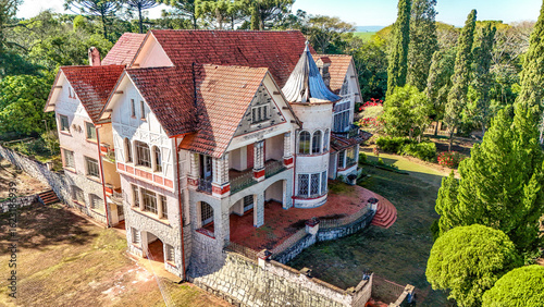 Billede på lærred Castelo Eldorado, Marilândia do Sul, Paraná! Uma foto aérea.