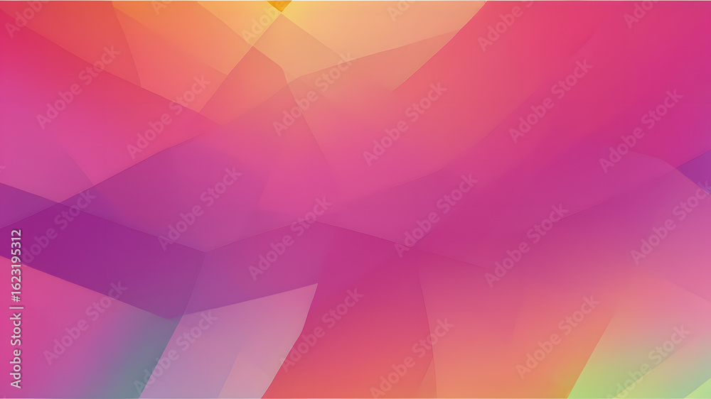 Obraz premium Abstract geometric gradient background with overlapping planes and soft color transitions