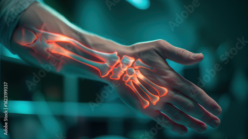 Hand hurts, hand injury, wrist injury, rheumatism, osteochondrosis, sprain