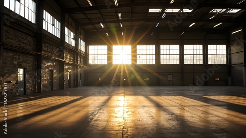Distribution Warehouse with Boxes
