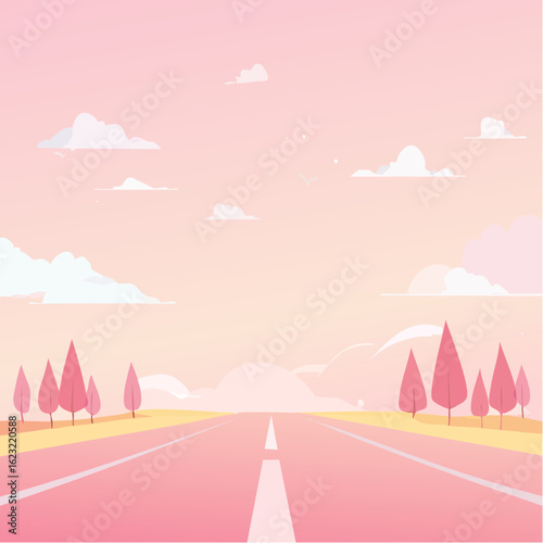 solid pastel pink backdrop vector illustration with clean and elegant design on transparent srgb background for soft and approachable visuals

