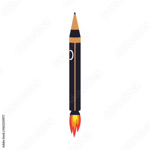 Picture of a missile or rocket Khorramshahr