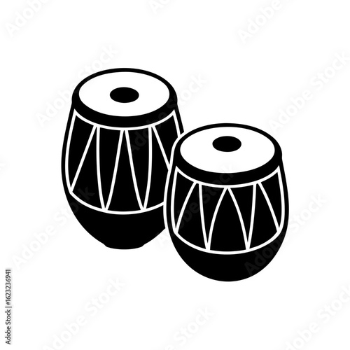 tabla drum duo   traditional indian percussion too