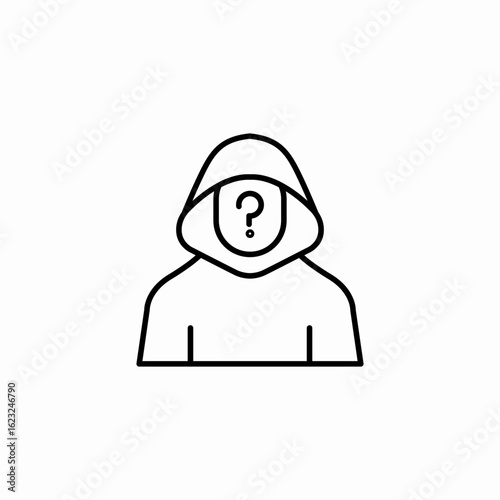anonymous creator icon sign vector