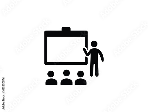 School & Education Linear Icon Set – Back to School, Classroom, Students, and Online Learning Web & App Icons